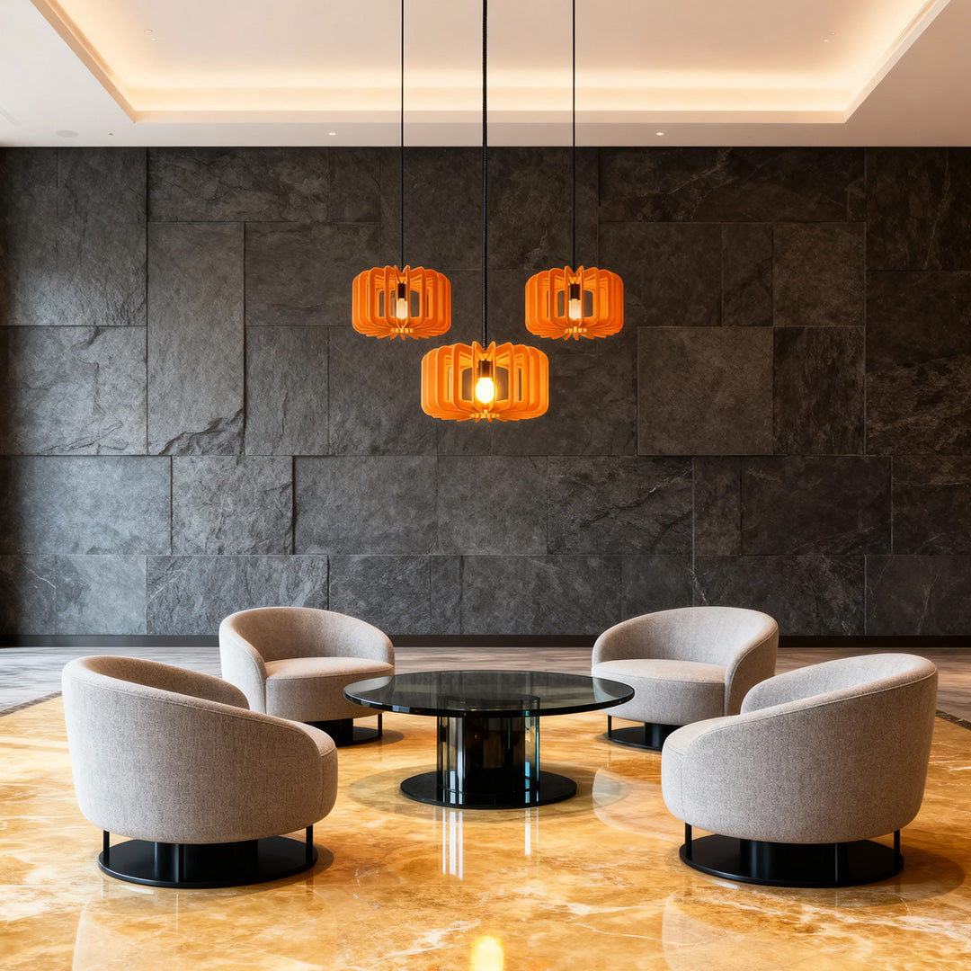 Nordic Pendant Lights Acoustic Felt Adjustable Ceiling Lights