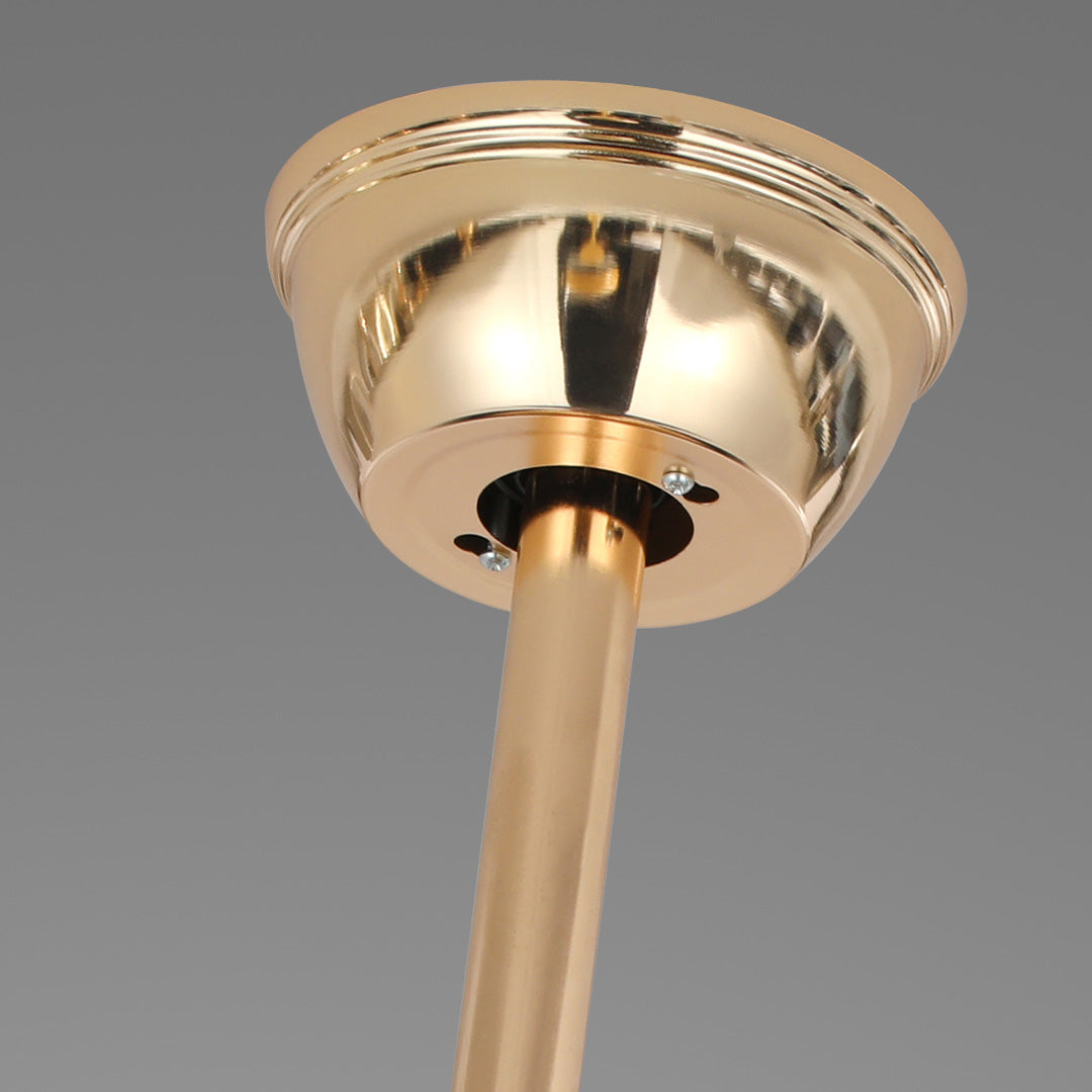 Ceiling Fans with Crystal Lights Luxury Gold Iron with Crystal Pendant