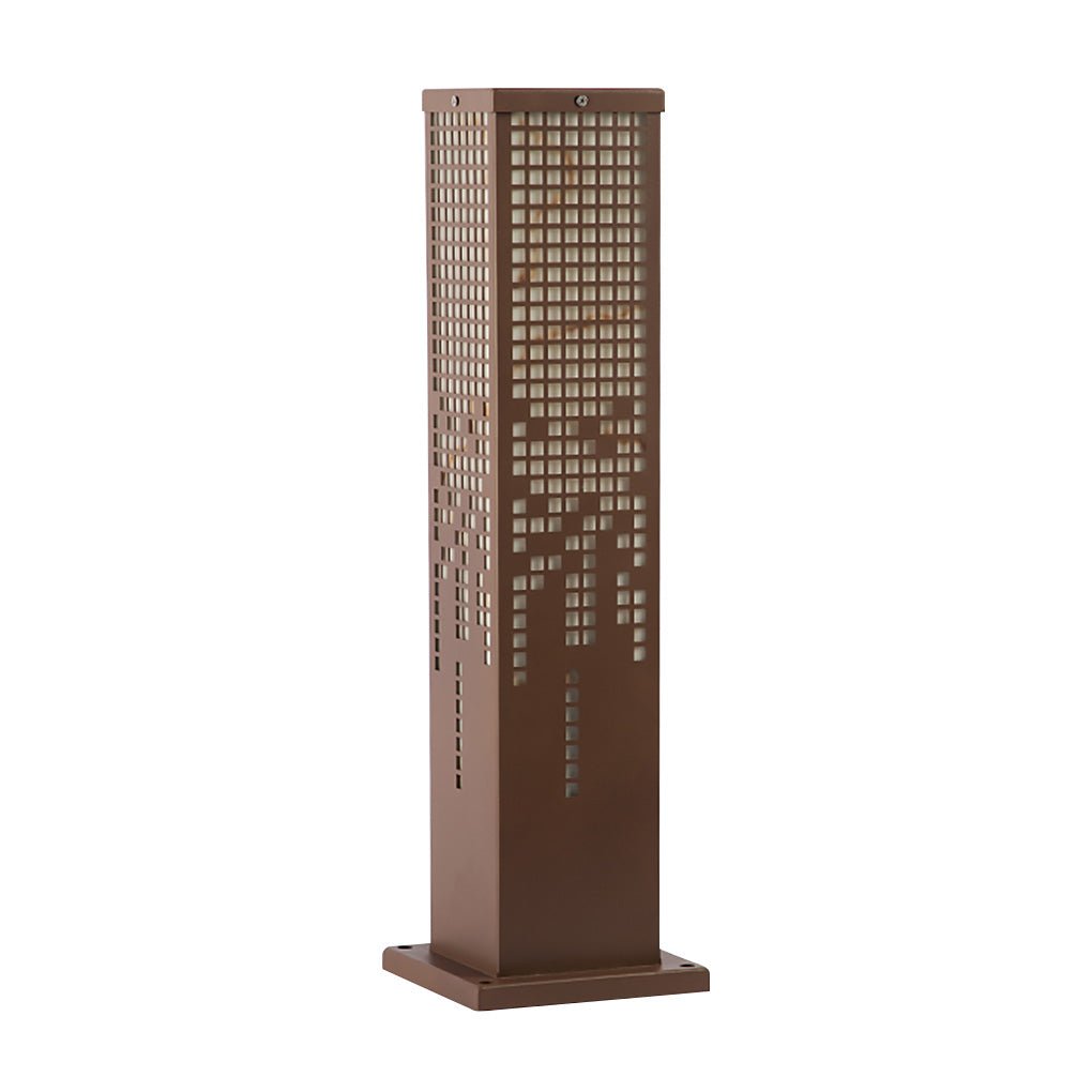 Pixel Bollard Lamp Rectangular Landscape Illumination Light
