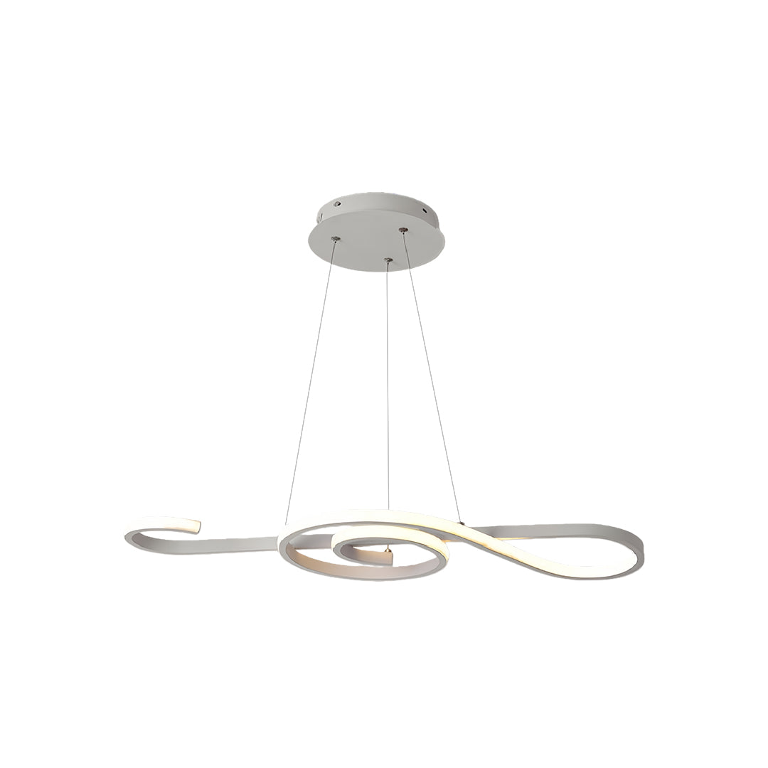 Unique Large Chandeliers Dimmable LED Simple Note Ceiling Light