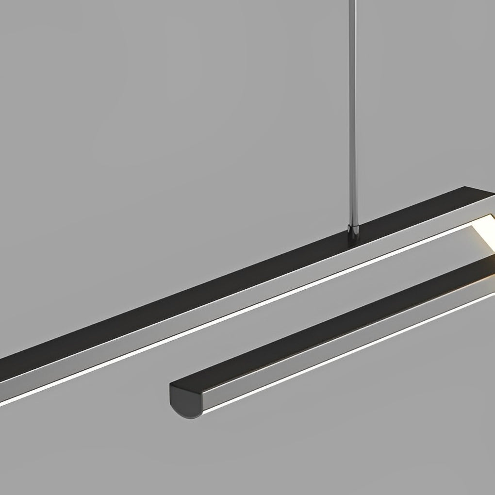 Unique Pendant Lighting Modern Linear Silicone Ceiling Light
