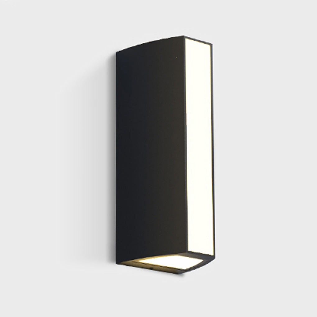 Up Down Cylinder Sconce Modern Waterproof Aluminum Alloy Light
