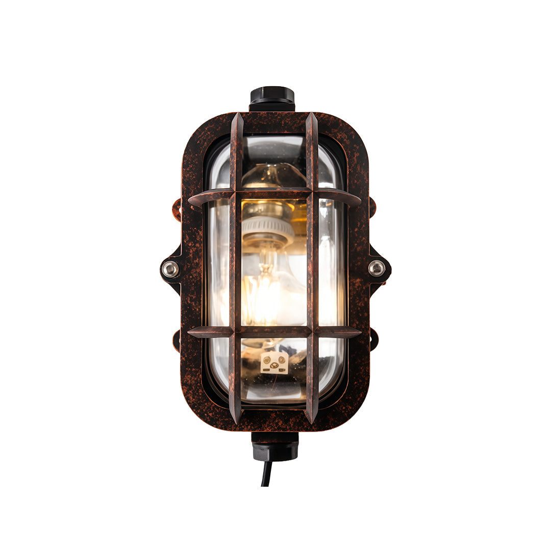 Industrial Outdoor Sconce American Retro Style Wall Lamp