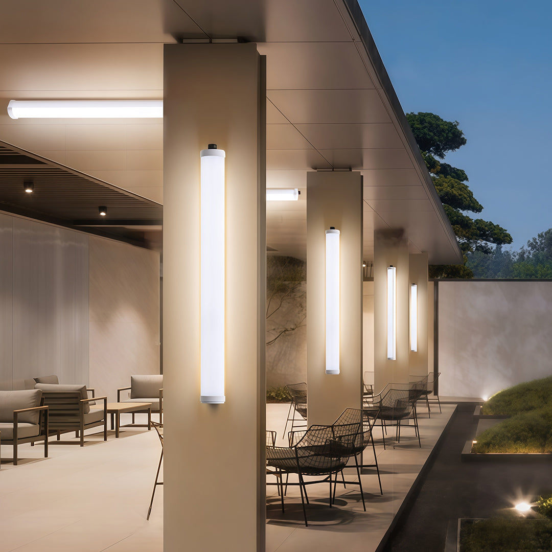 Outdoor Wall Lighting Modern Solar Waterproof LED Light