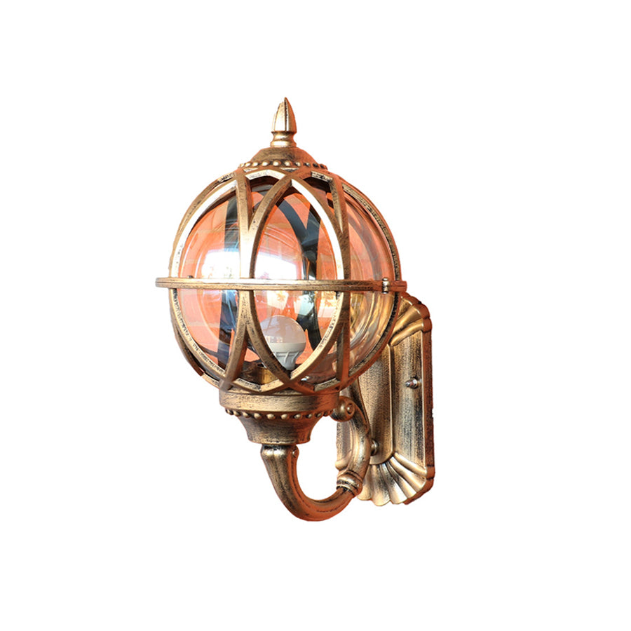 Outdoor House Sconces Waterproof Cast Aluminum European Style
