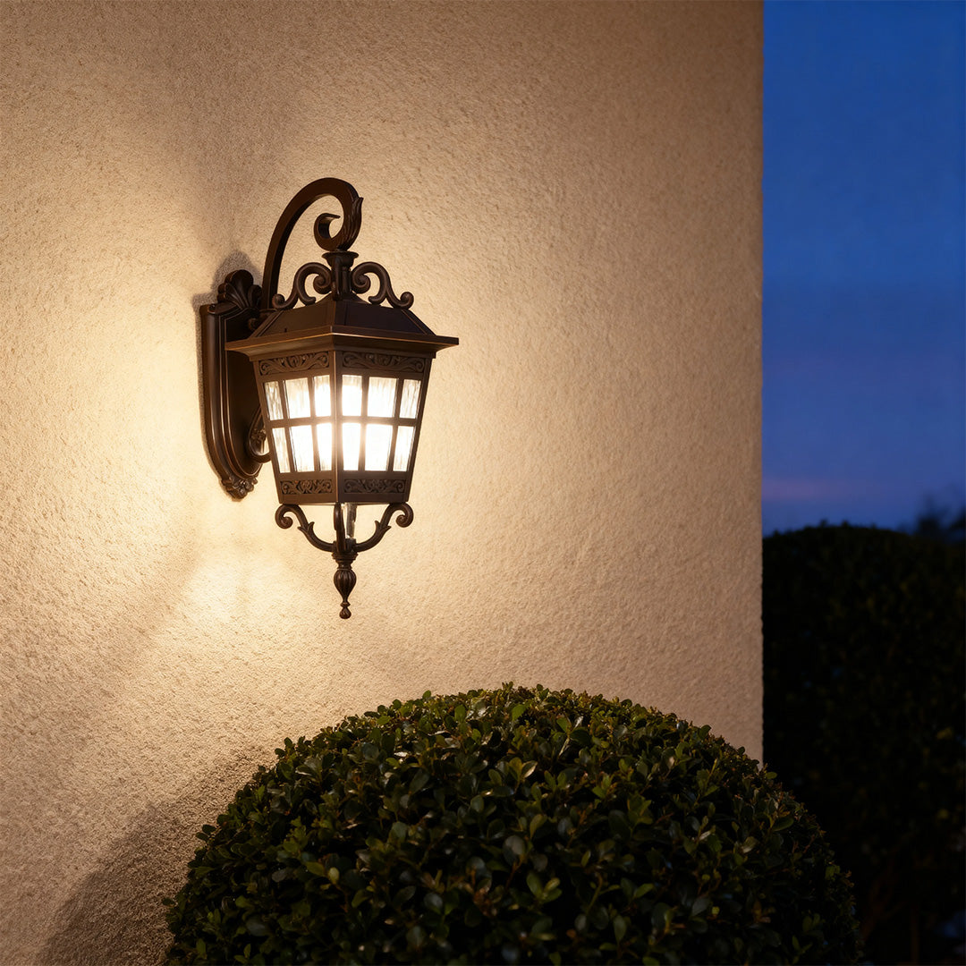 Outdoor Patio Wall Light Waterproof Courtyard Creative Wall Lamp