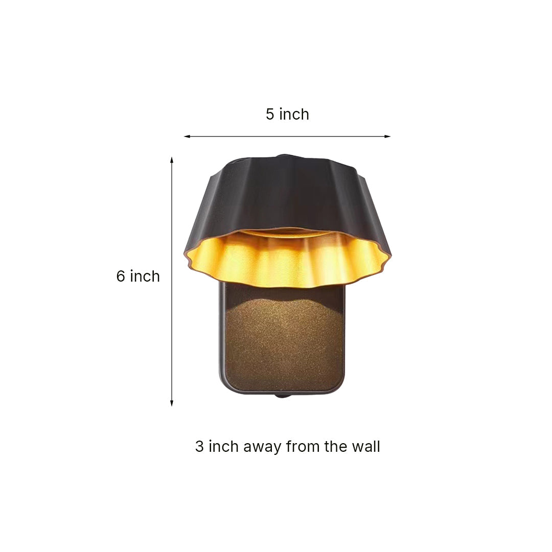 Modern Outdoor Sconce Adjustable Waterproof Aluminum