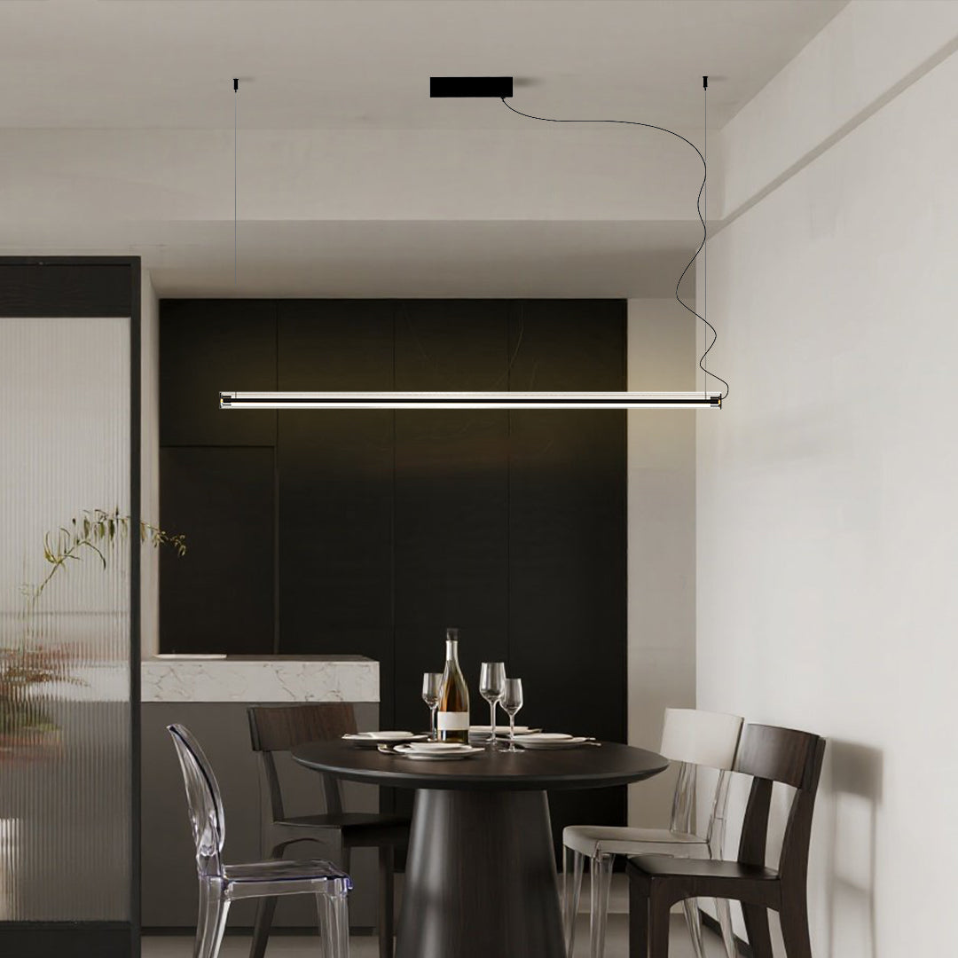 Modern Minimalist LED Linear Pendant Light