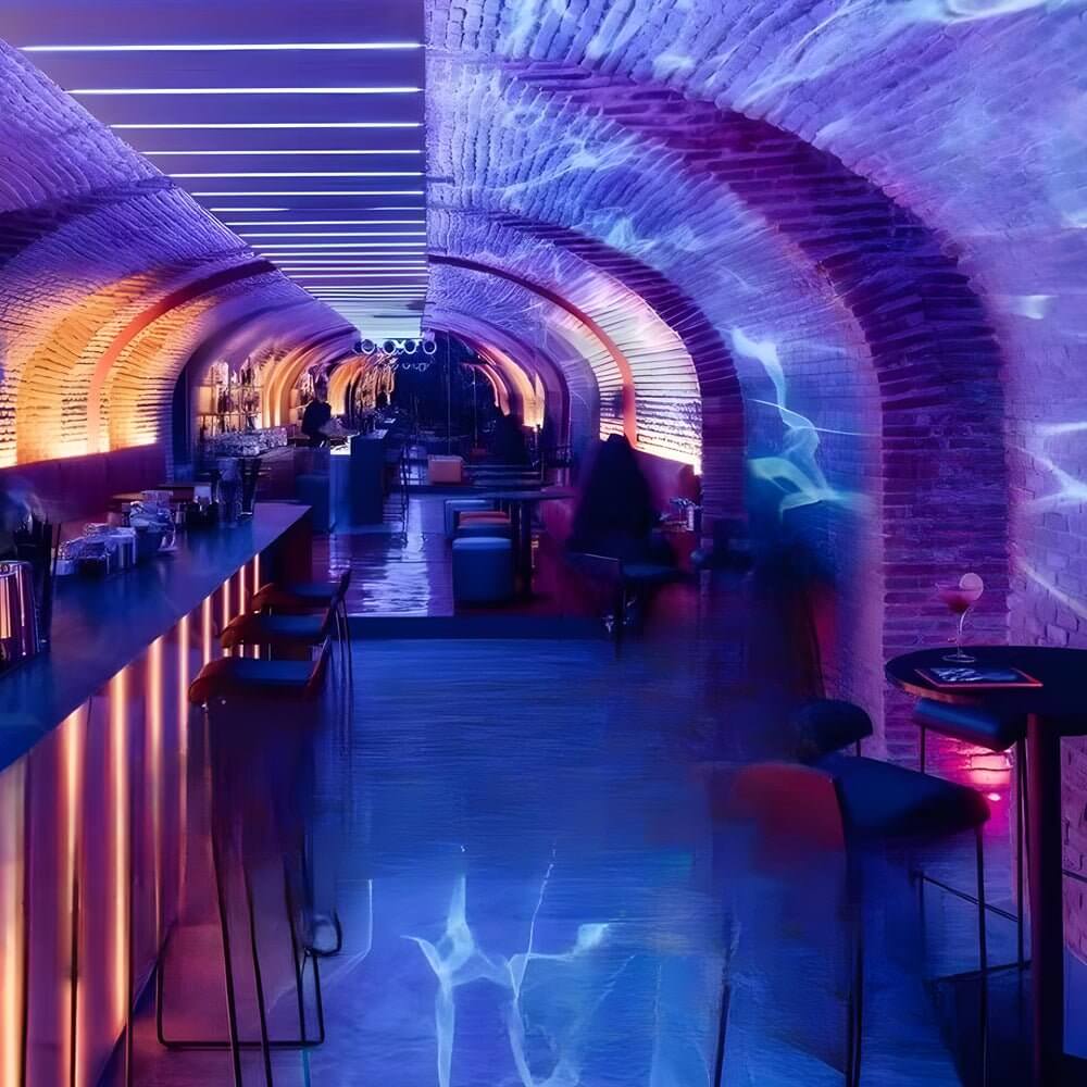 Water Pattern Lamp Modern Dynamic Ocean Wave Wall Light