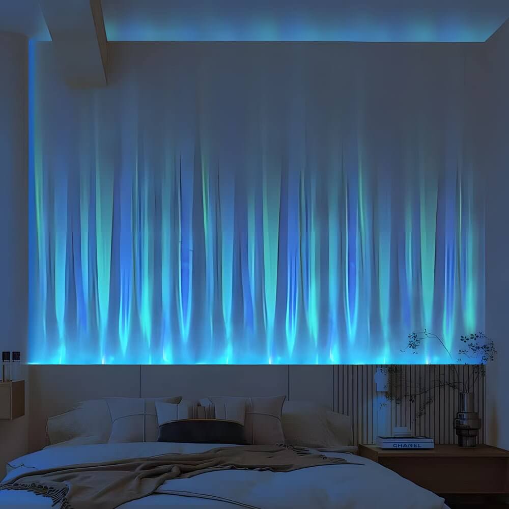 Water Pattern Lamp Modern Dynamic Ocean Wave Wall Light