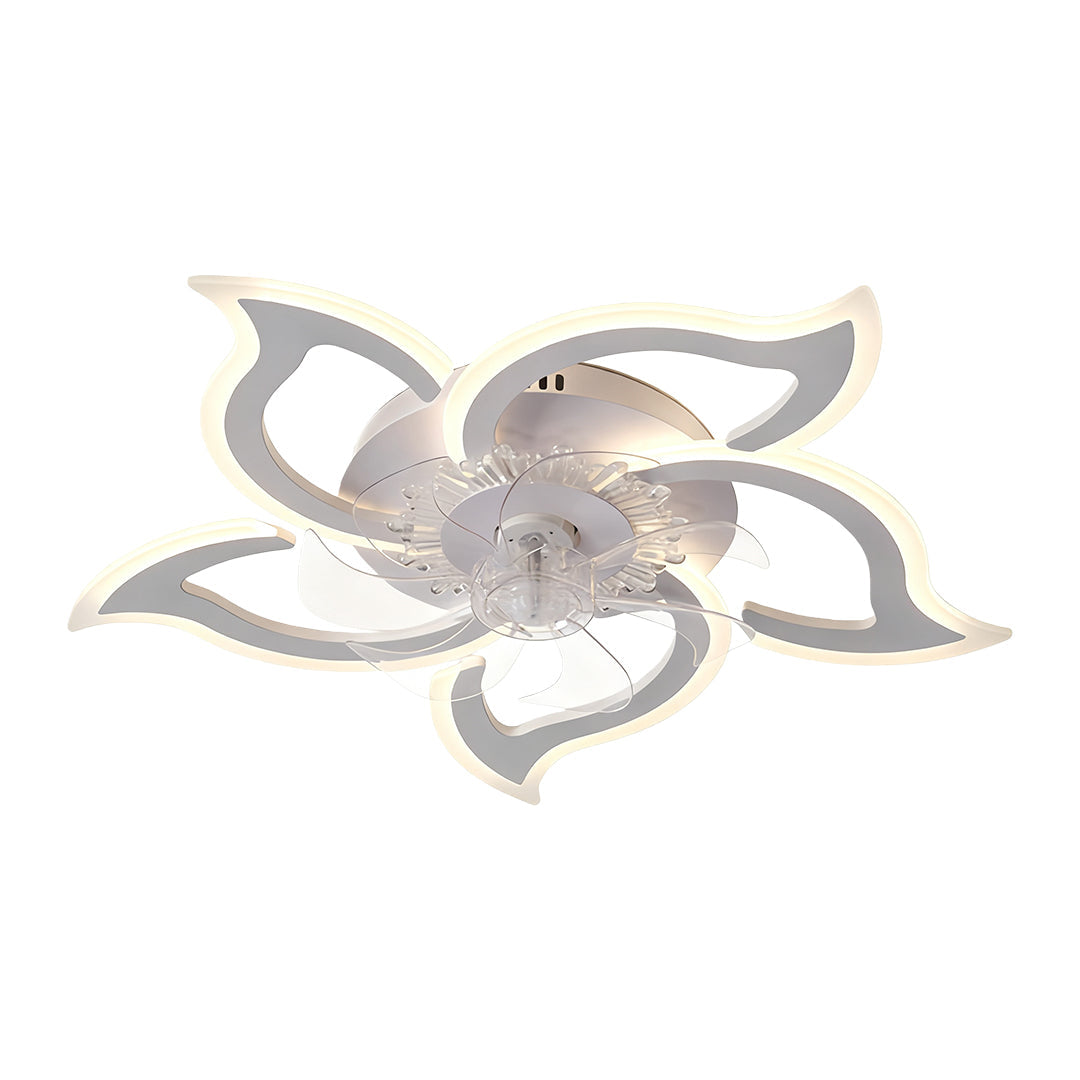 Ceiling Light with Fan Inside Minimalist Body Ultra-Quiet Fan Light