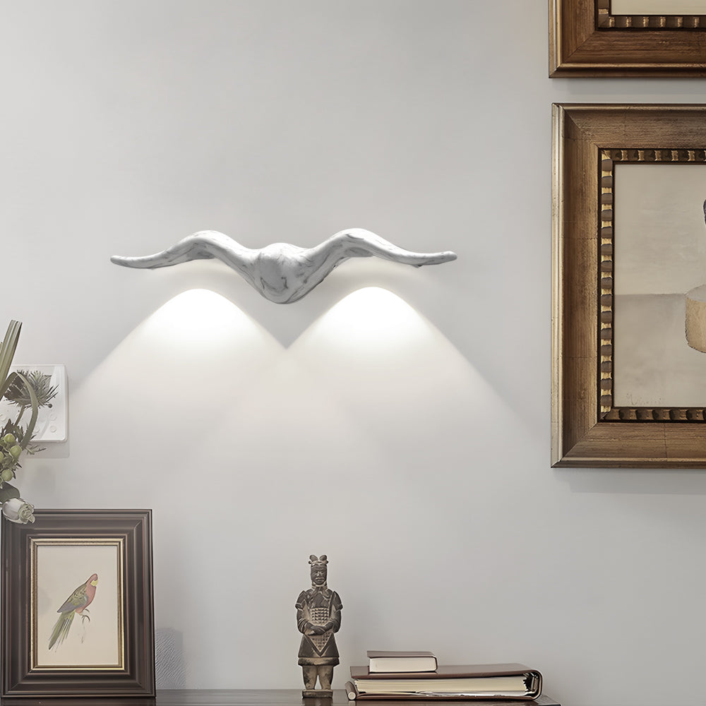 Outdoor Led Wall Light Creative Seagull-Shaped Waterproof Decorative