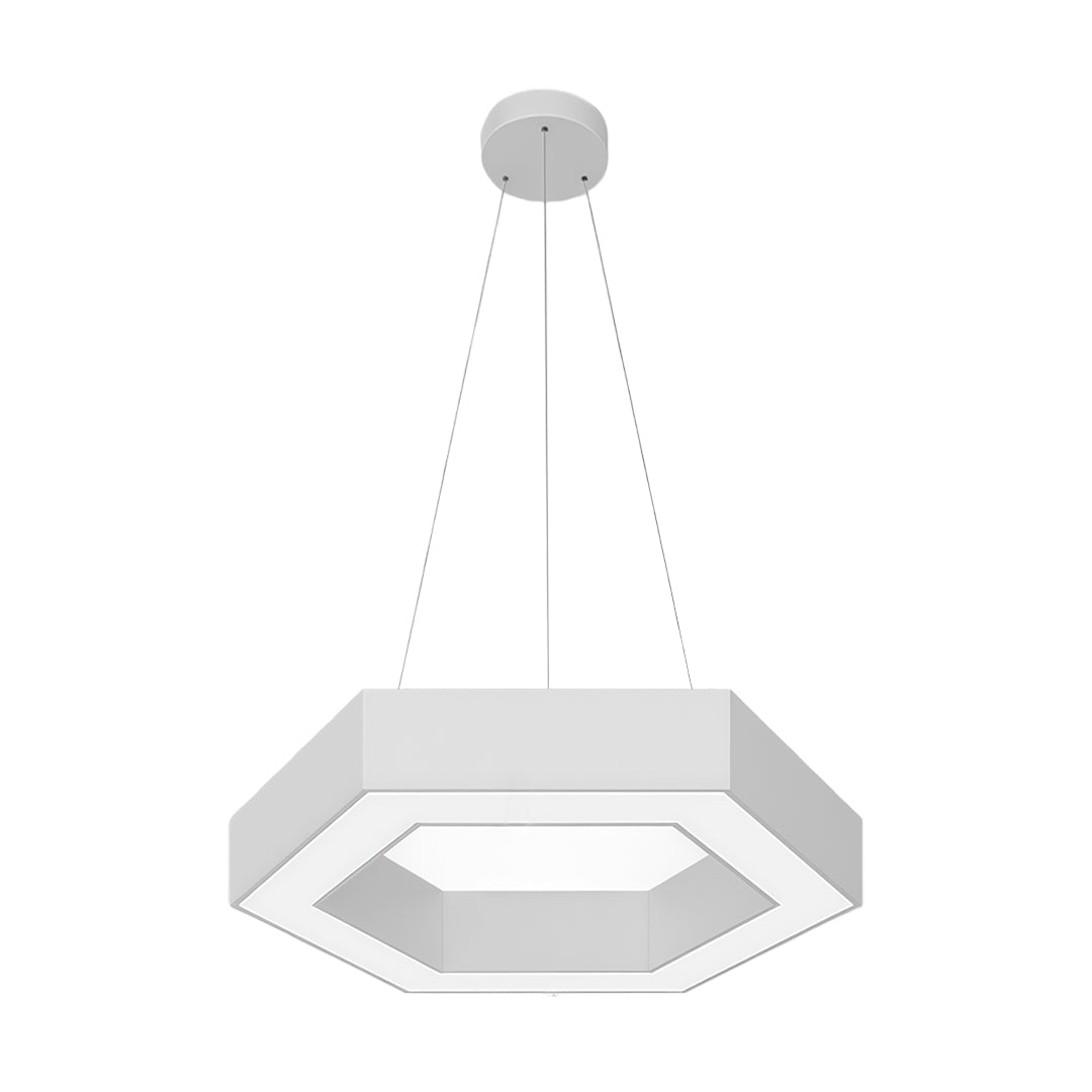 Modern Geometric Chandelier LED Hexagonal Ceiling Light