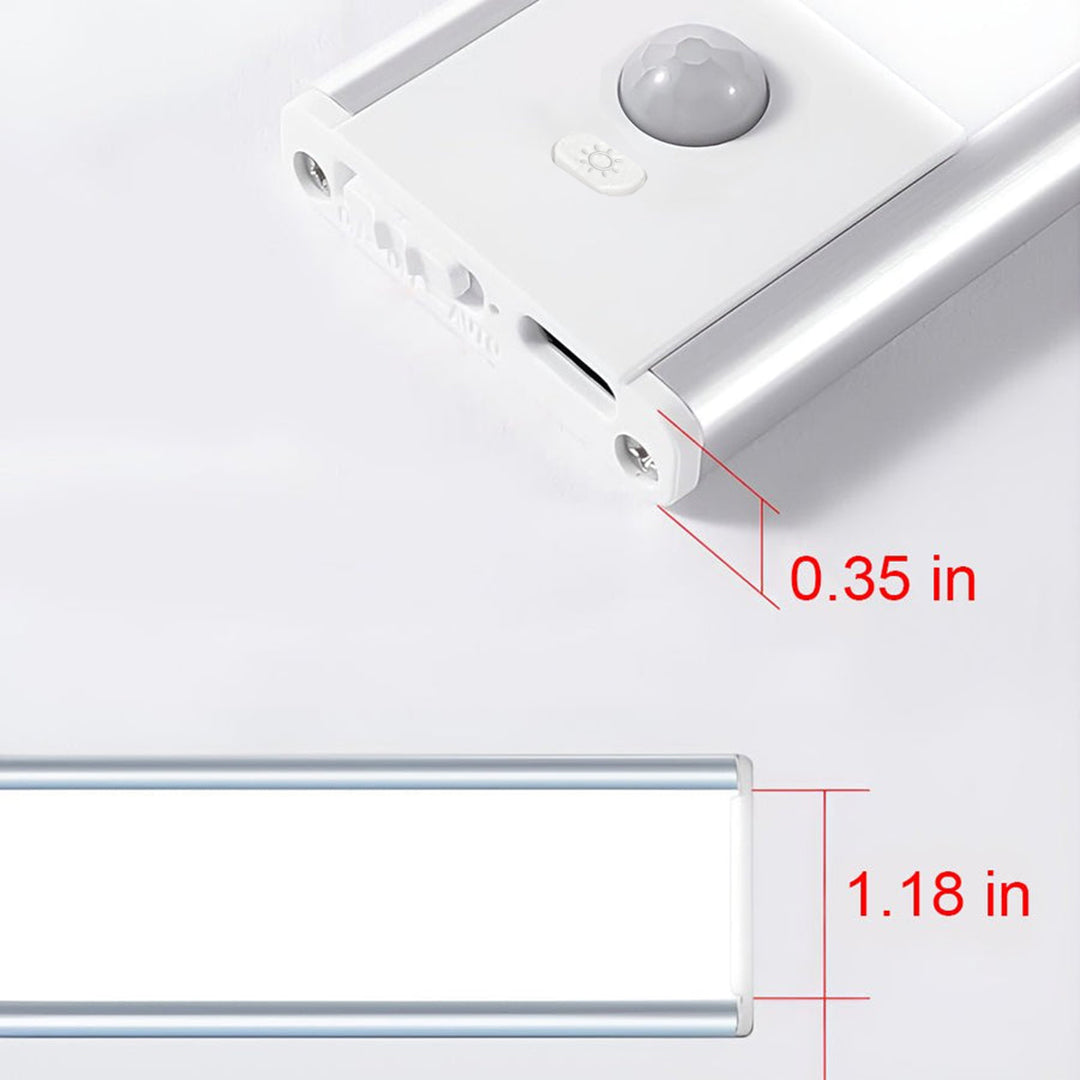 Rechargeable Battery Operated Wireless LED Under Cabinet Wall Light with Motion Sensor