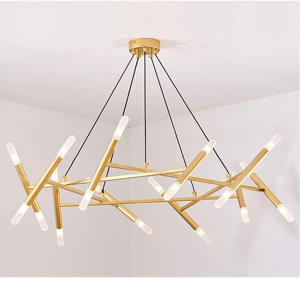 Creative Metal Design 16-Lights LED Industrial Chandeliers Hanging Lamp
