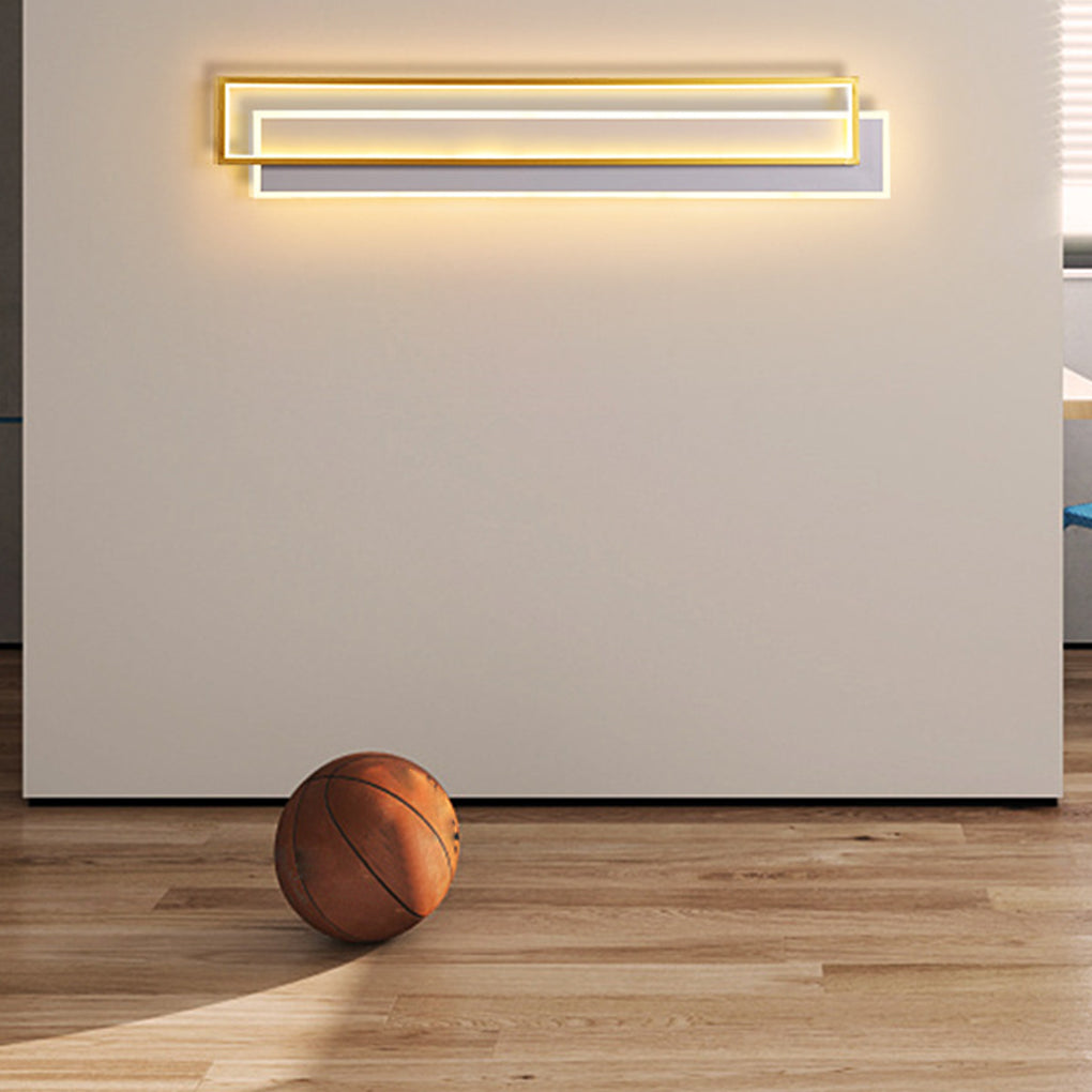 Minimalist Personalized Creative LED Three Step Dimming Wall Lights