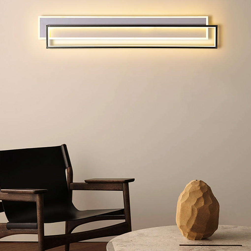 Minimalist Personalized Creative LED Three Step Dimming Wall Lights