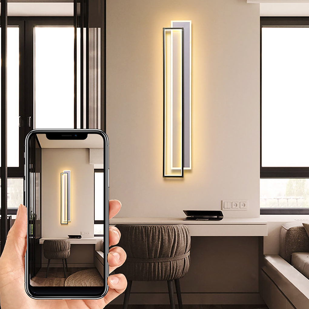 Minimalist Personalized Creative LED Three Step Dimming Wall Lights