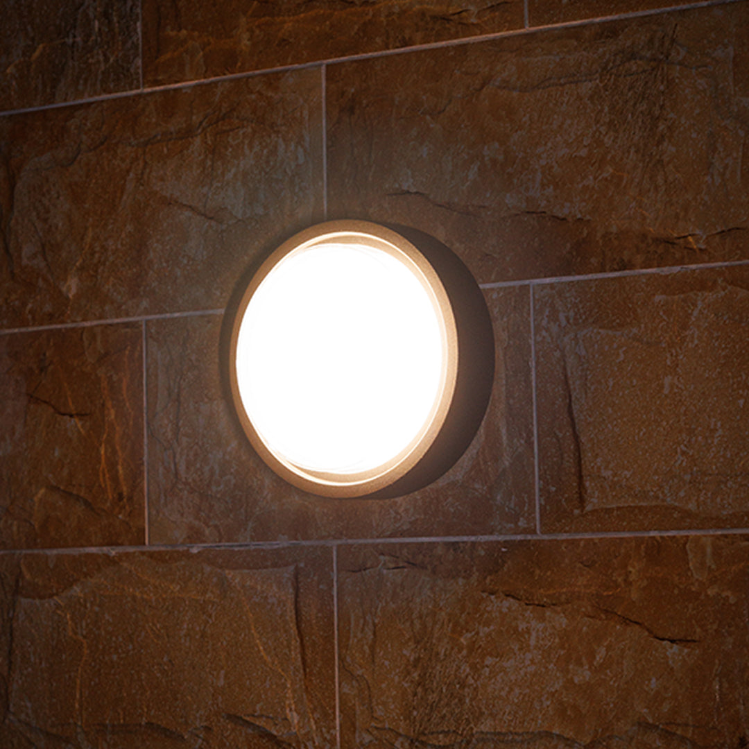 Outdoor Black Wall Lights Waterproof Minimalist Style