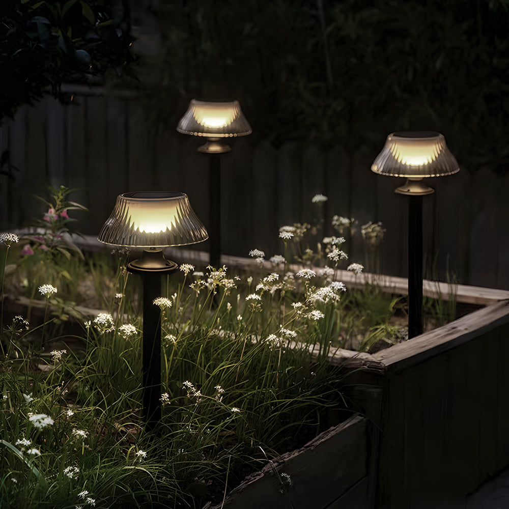 Lawn Stake Light Solar-Powered Waterproof Vintage-Style