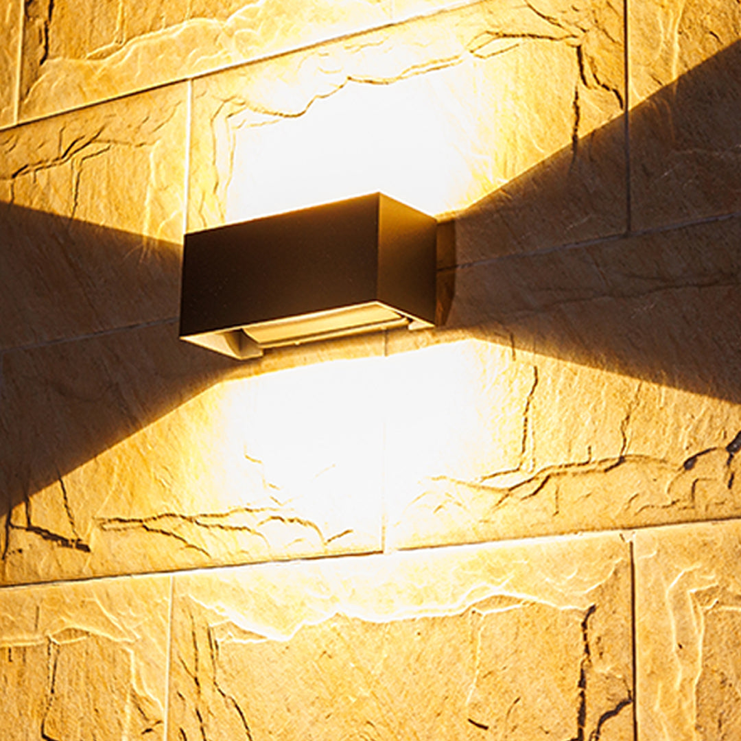 Outdoor Up And Down Wall Lights Minimalist Nordic Waterproof Wall Lighting