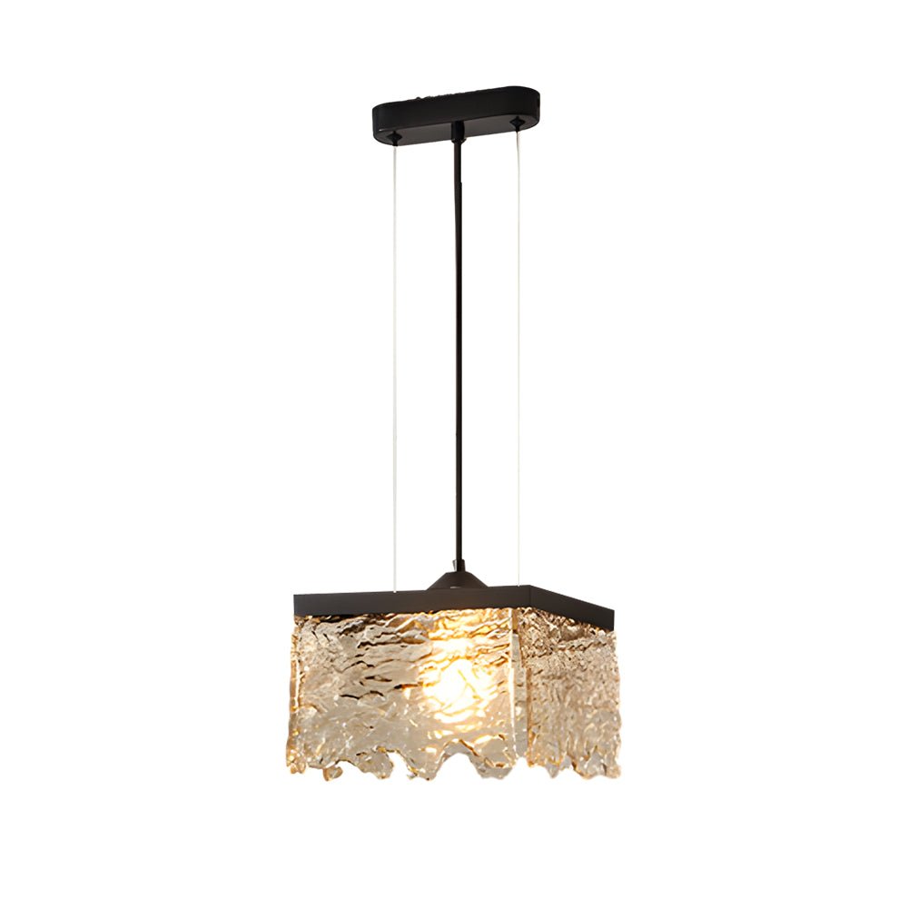 1/2-Light Glass 3 Step Dimming Chandelier Dining Room Light Fixtures
