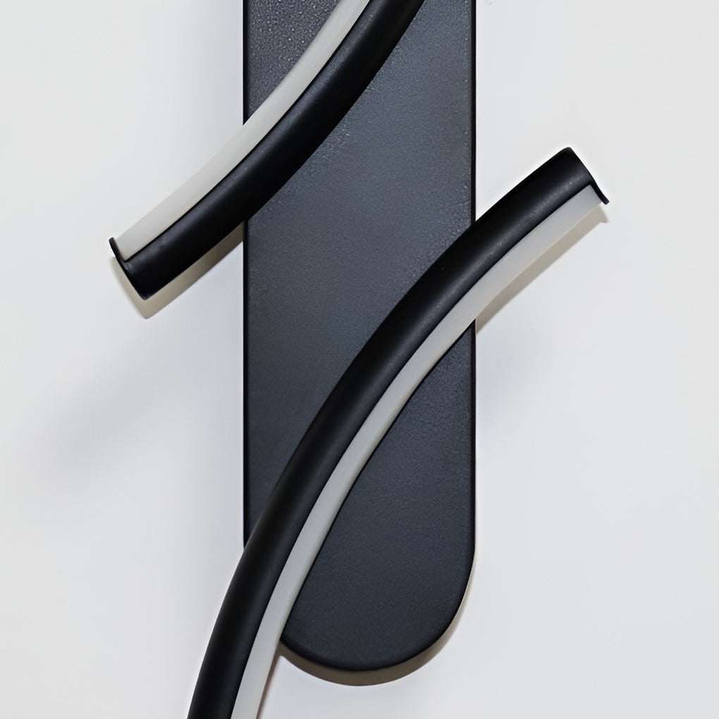 Modern Wave Wall Sconce Creative S-Shaped LED Light