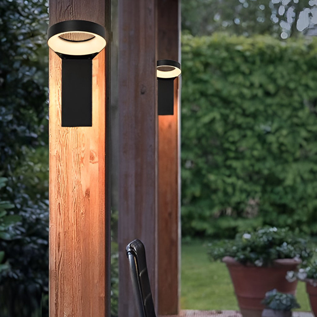 18W LED Ring Outdoor Landscape Lighting – Versatile Wall & Path Lamp