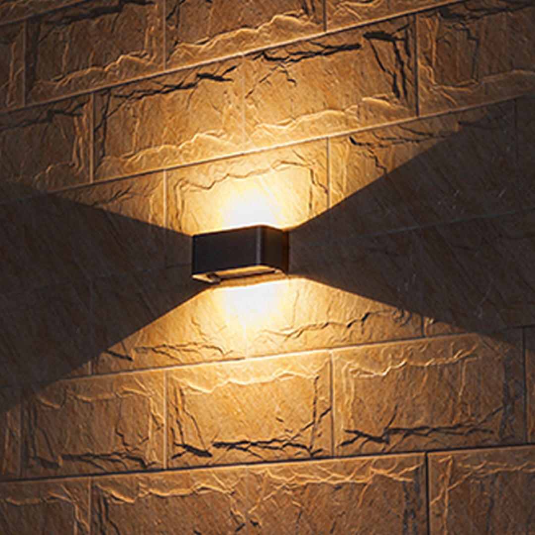 Outdoor Up And Down Wall Lights Minimalist Nordic Waterproof Wall Lighting