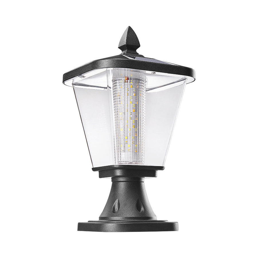 LED Solar Powered Post Cap Lights Waterproof Column Lights