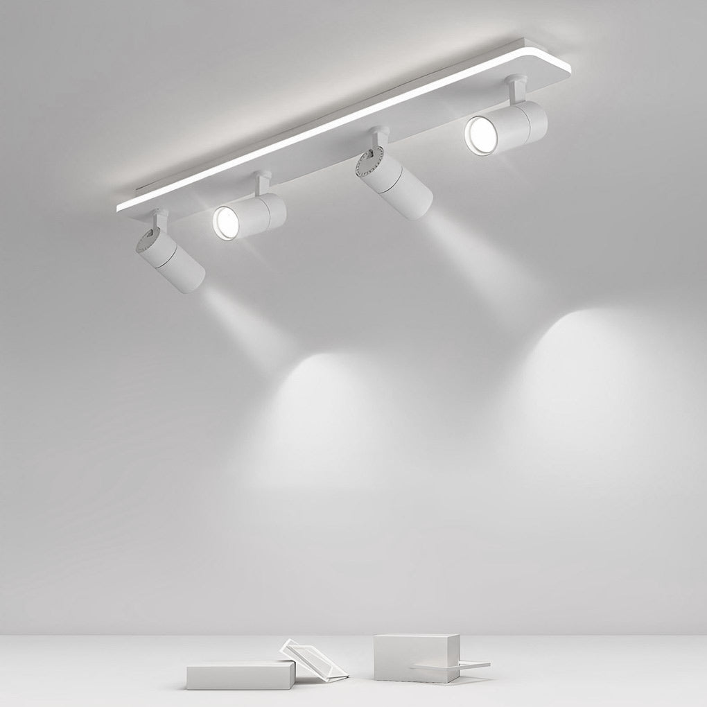 Spotlight Fixture Rectangular Recessed Adjustable Light
