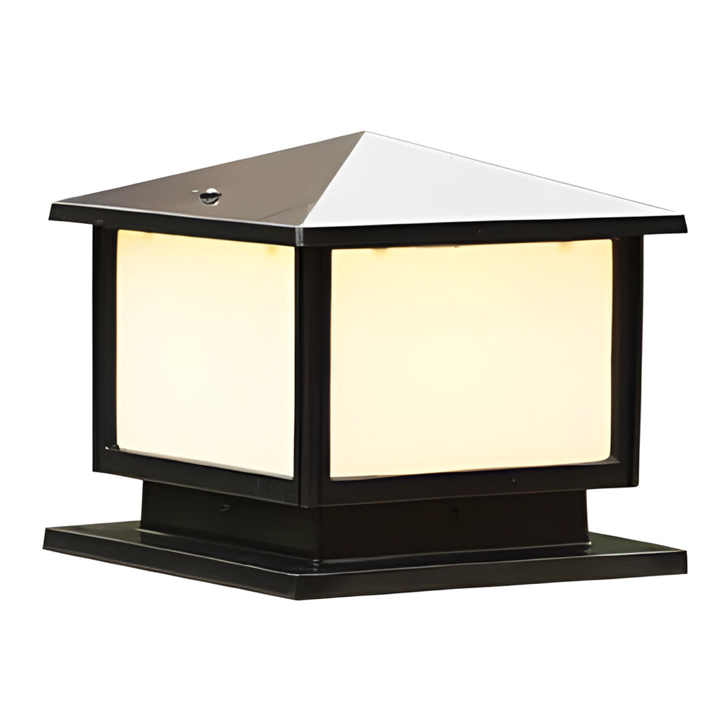 [Open-Box]Square Three Step Dimming LED Waterproof Solar Fence Post Lights