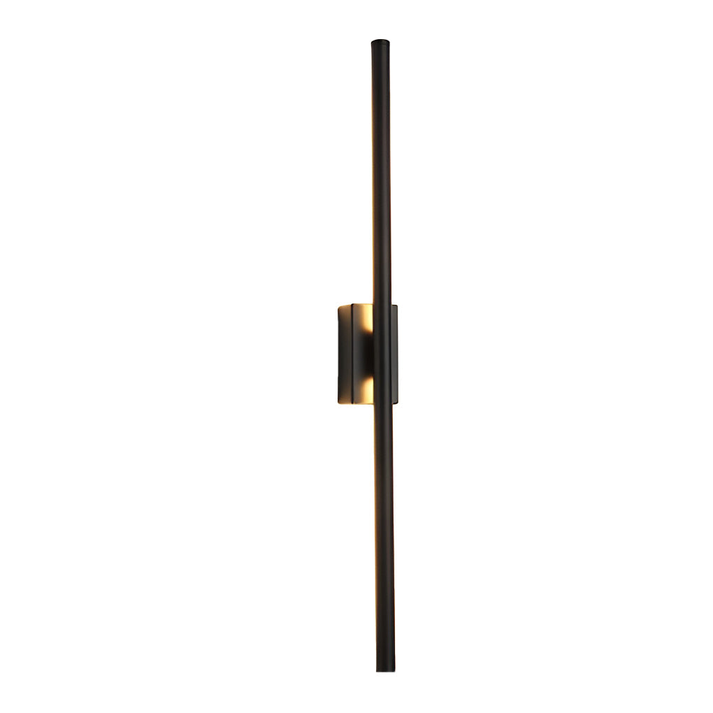 Electroplated Metal Linear LED Modern Wall Sconce Lighting Wall Lamp