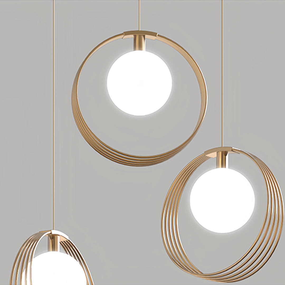 3 Bulb Pendant Light Nordic Minimalist Personalized Ceiling Light
