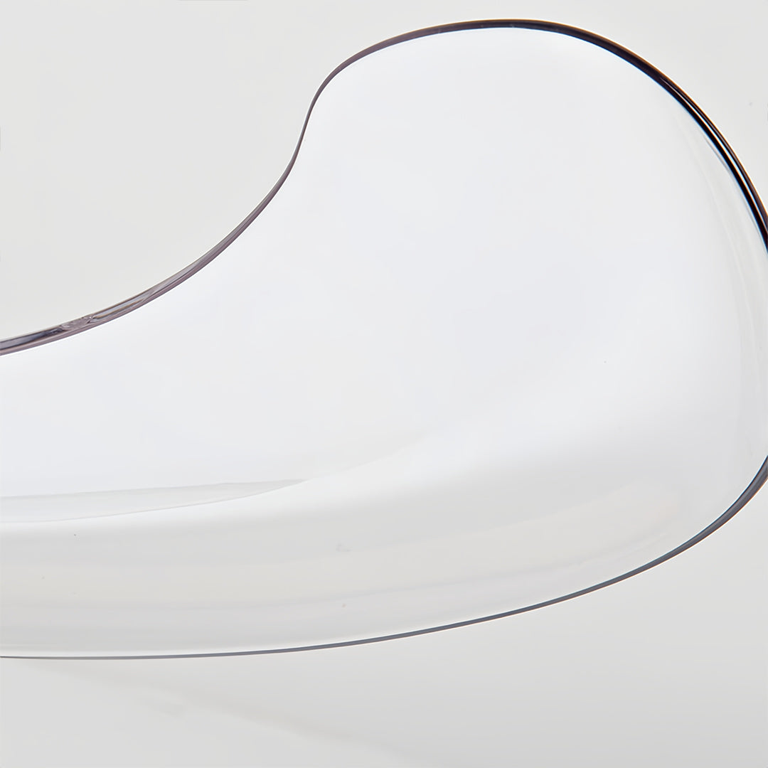 42 in Ceiling Fan with Light White ABS Blades and Acrylic Shade Light