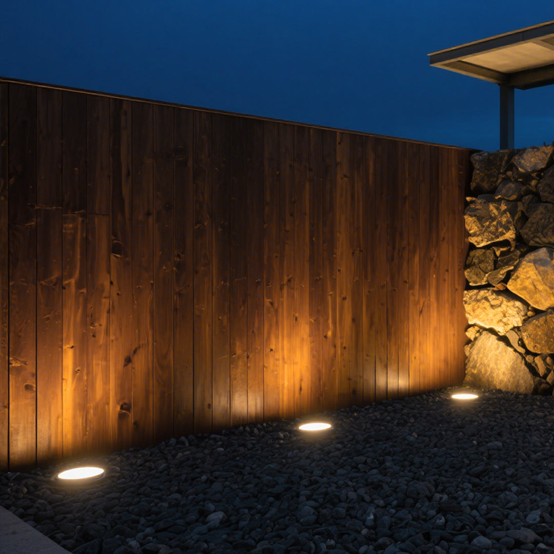 LED In-ground Lights Outdoor Minimalist Style