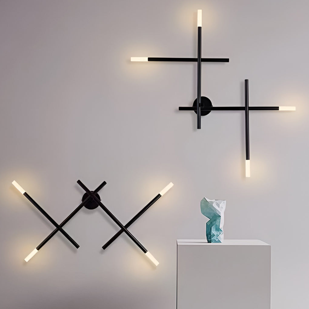 Creative Cross LED Modern Wall Lamp Wall Sconce Lighting