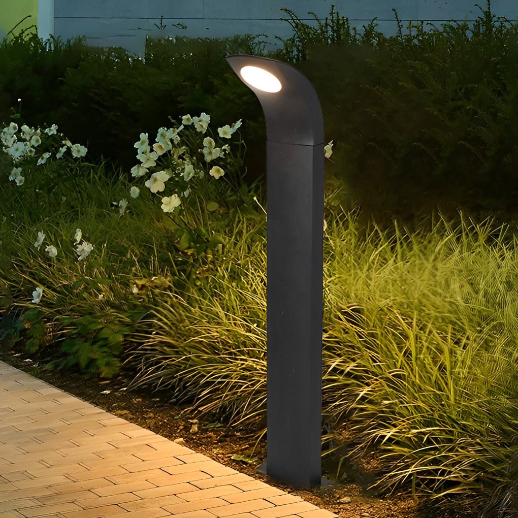 Curved Head COB LED Pathway Lights