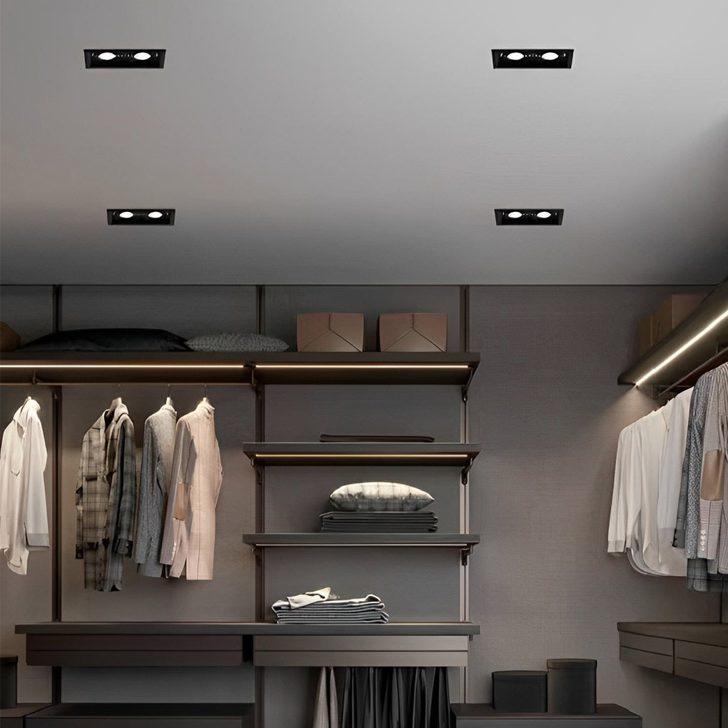 Luxury Lighting Set: Chandelier, Linear Sconces & Recessed Lights