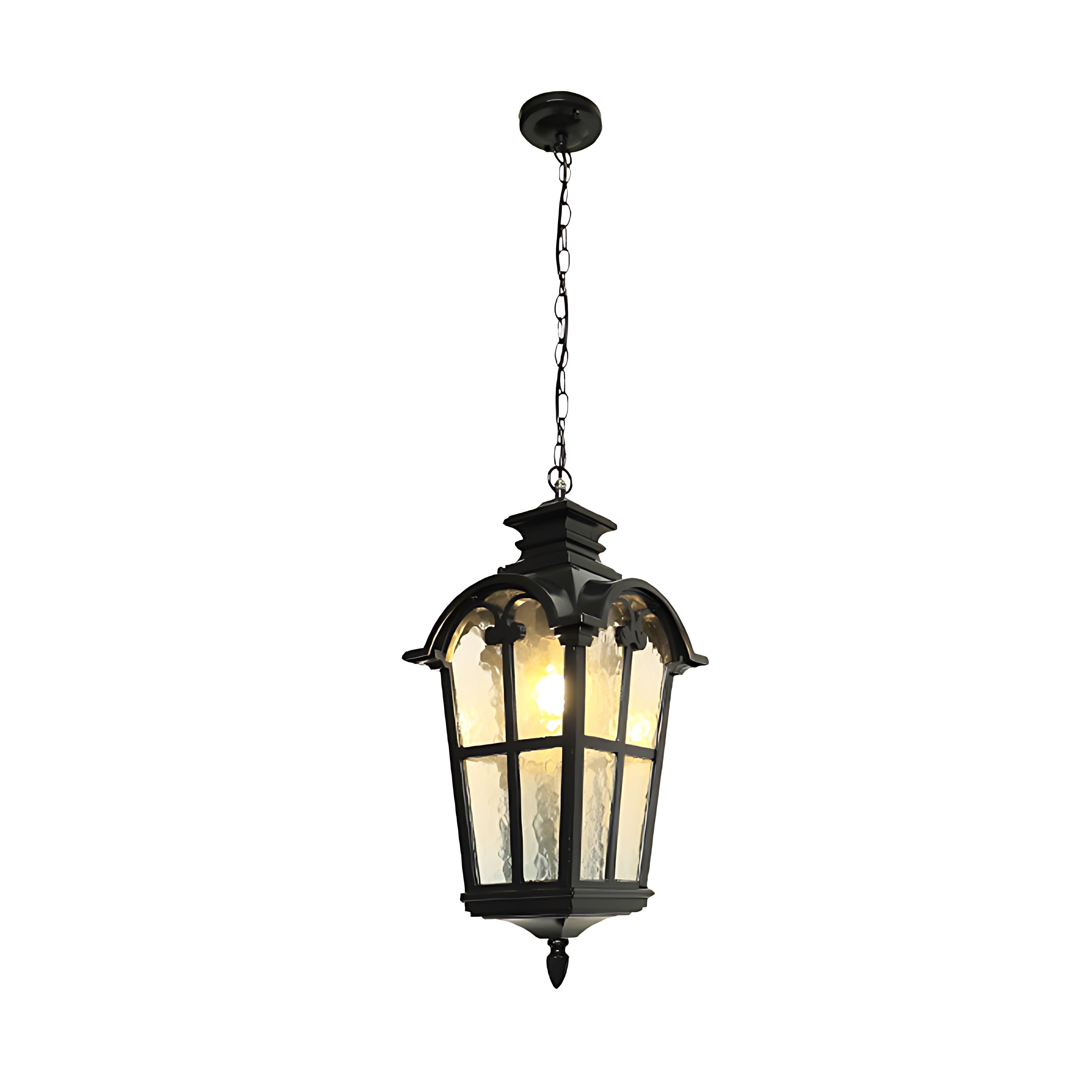 Waterproof Outdoor Ceiling Porch Light Cast Aluminum American Style