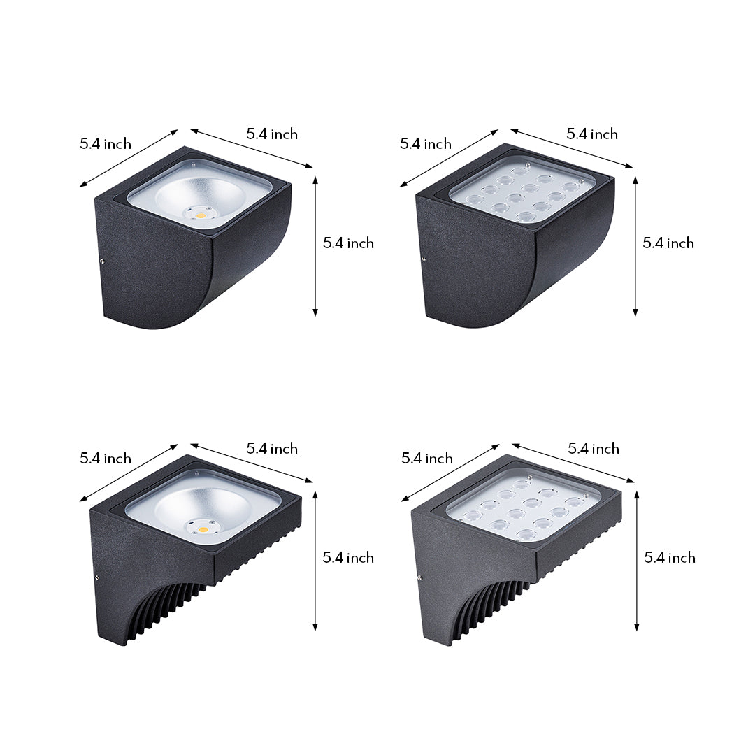 Industrial Outdoor Wall Light Waterproof Replaceable Directional Wall Sconce