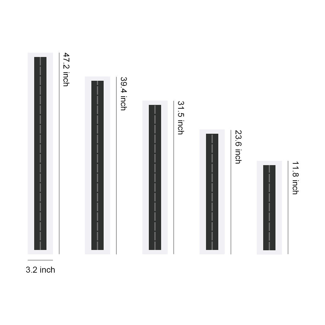 Outdoor Linear Wall Light Stylish Contemporary Waterproof Solar Lamp