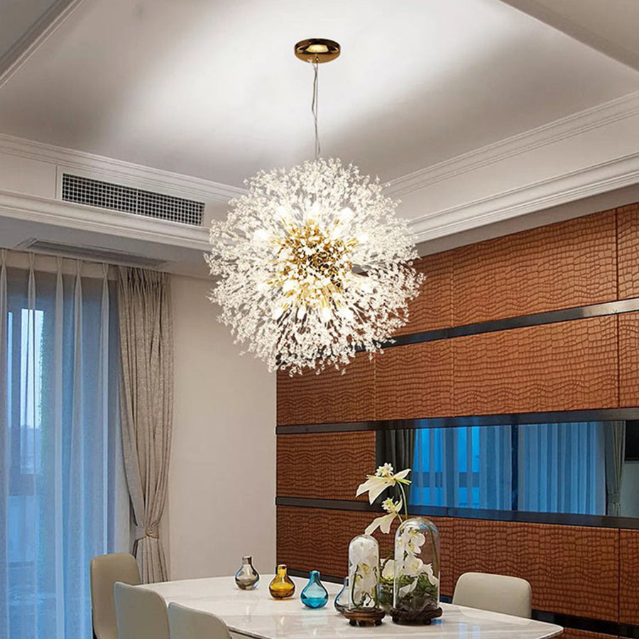24'' Shrub Inspired LED Vintage Chandelier Pendant Light Hanging Lamp