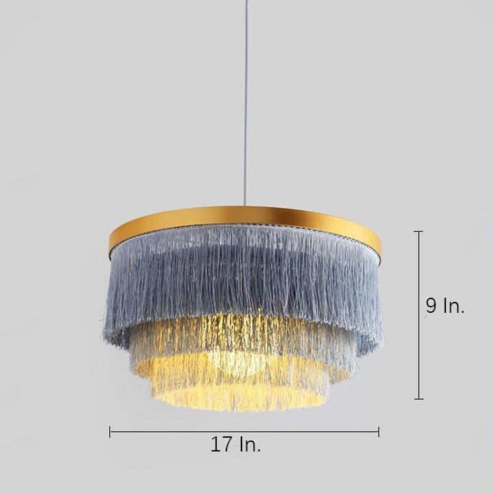 Gradated Drum Shade Chandeliers LED Contemporary Chandeliers
