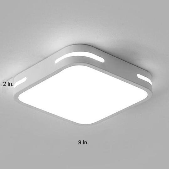 Modern Flush Mount Square Light LED Acrylic Ceiling Light