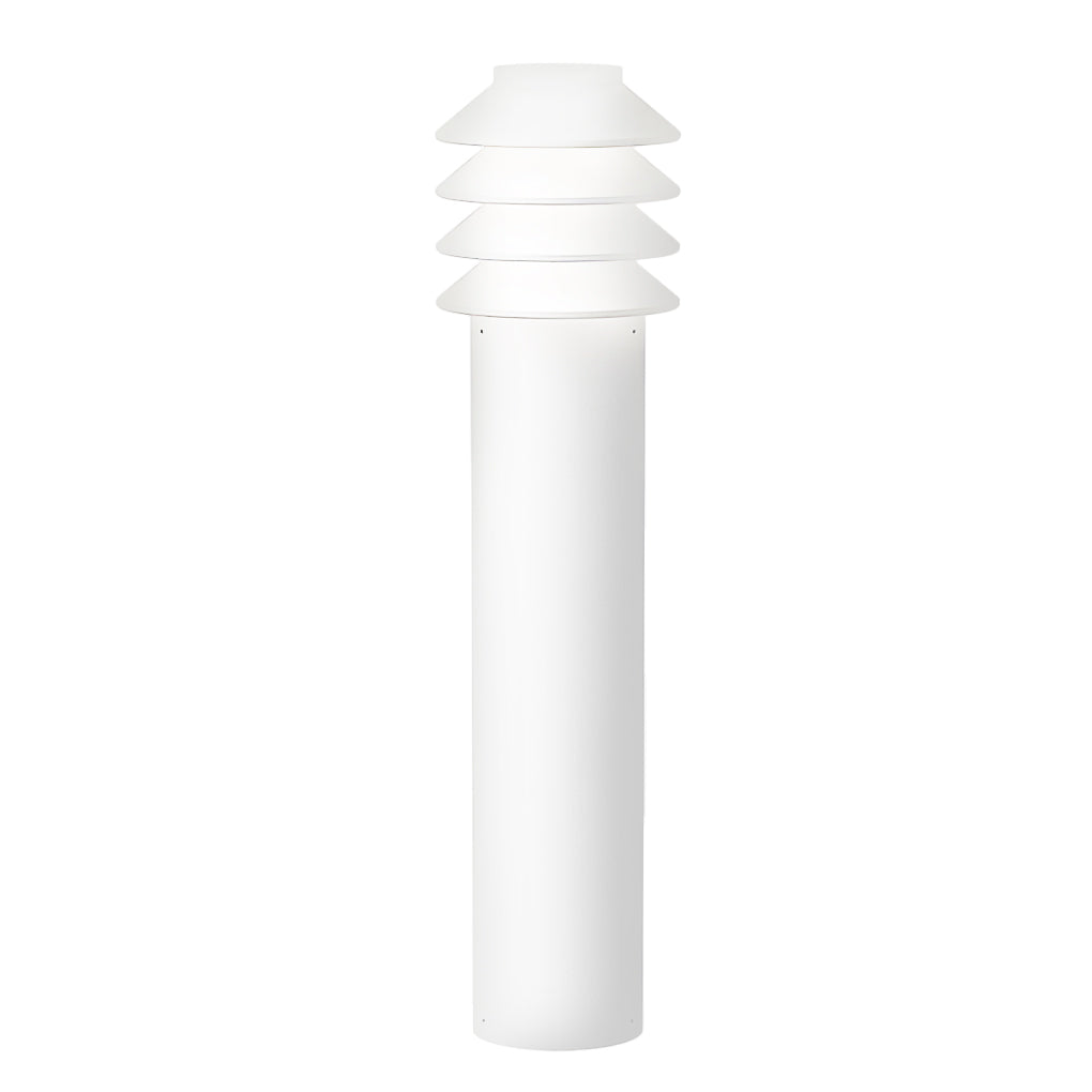 Modern Aluminum LED Outdoor Cylinder Light Versatile Garden and Pathway Illumination
