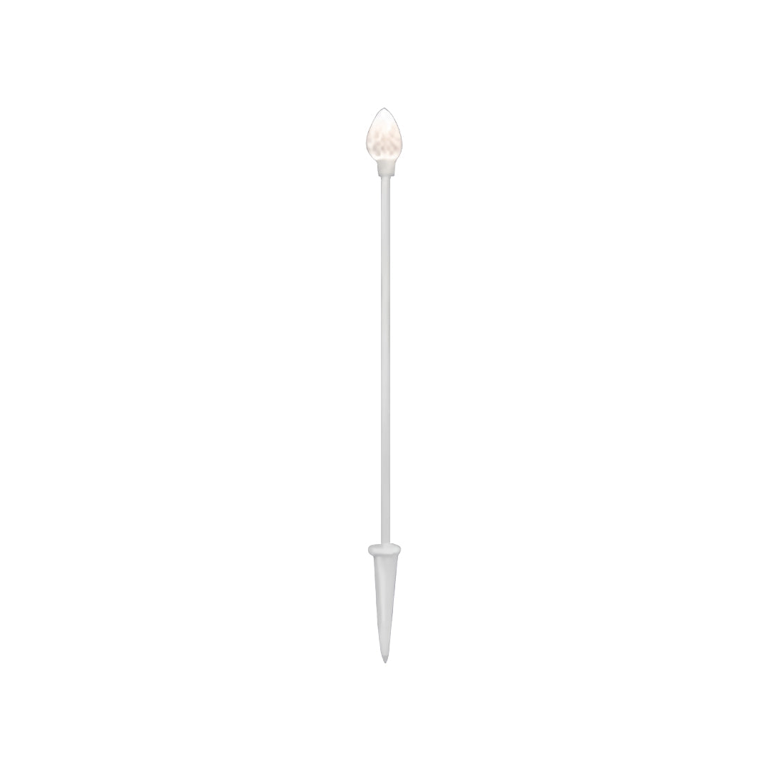 Landscape Garden Light Elegant Crystal white Artistic LED Flower Lamps