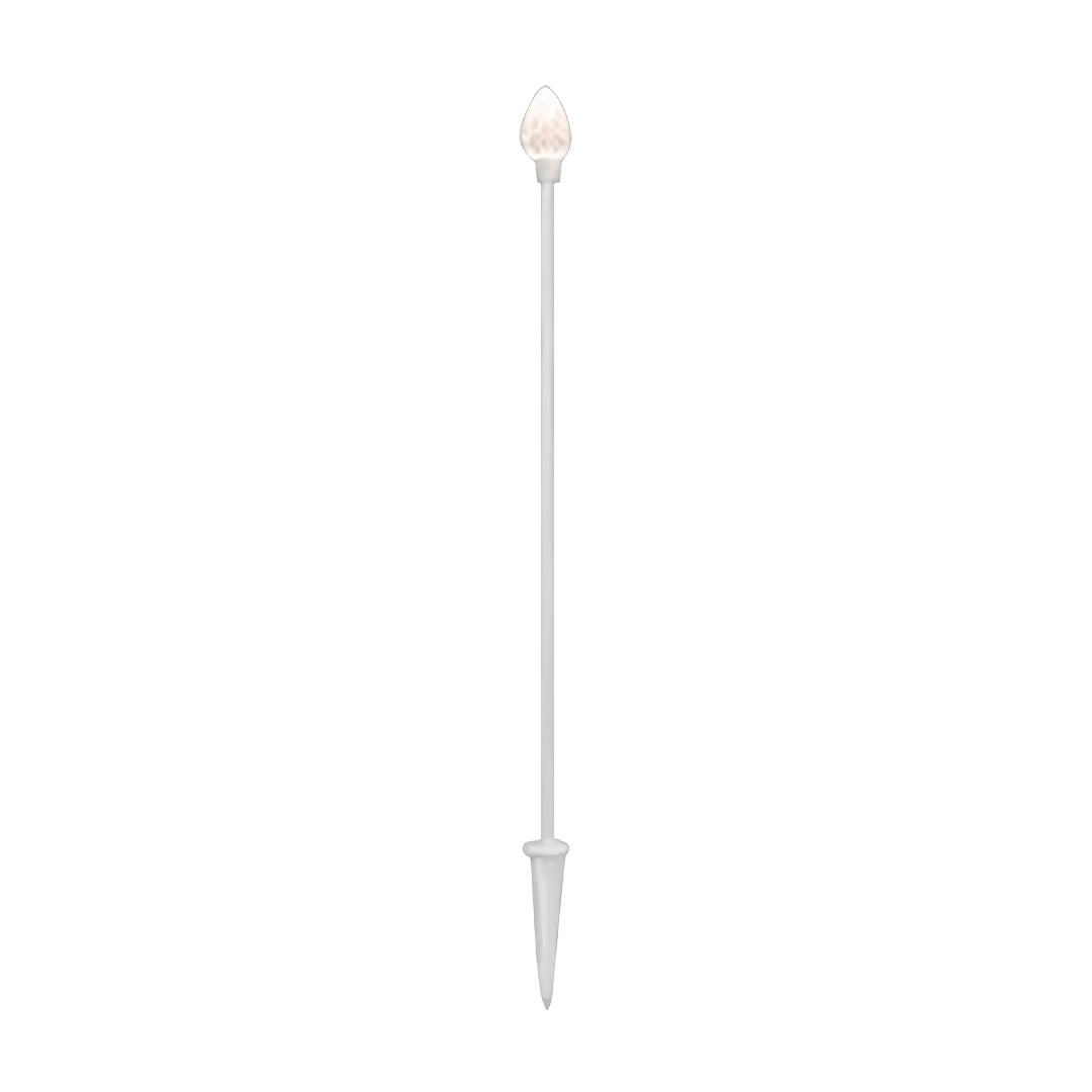 Landscape Garden Light Elegant Crystal white Artistic LED Flower Lamps