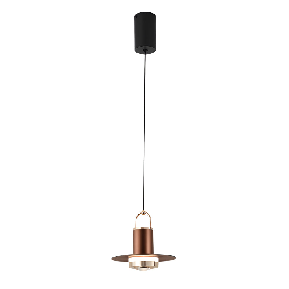 Small Simple Creative Metal Glass Nordic Hanging Lights Pendant Lamp
