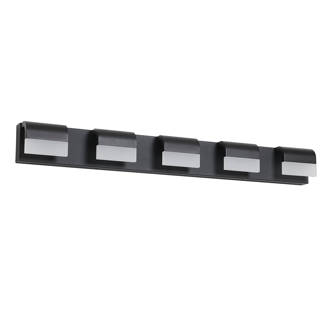 Black Vanity Lighting for Bathroom Makeup Mirror Light